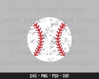 Grunge Baseball Svg, Distressed Baseball Svg, Grunge Baseball Cut File, Baseball Svg, Baseball Cut File, Grunge Baseball Cut File
