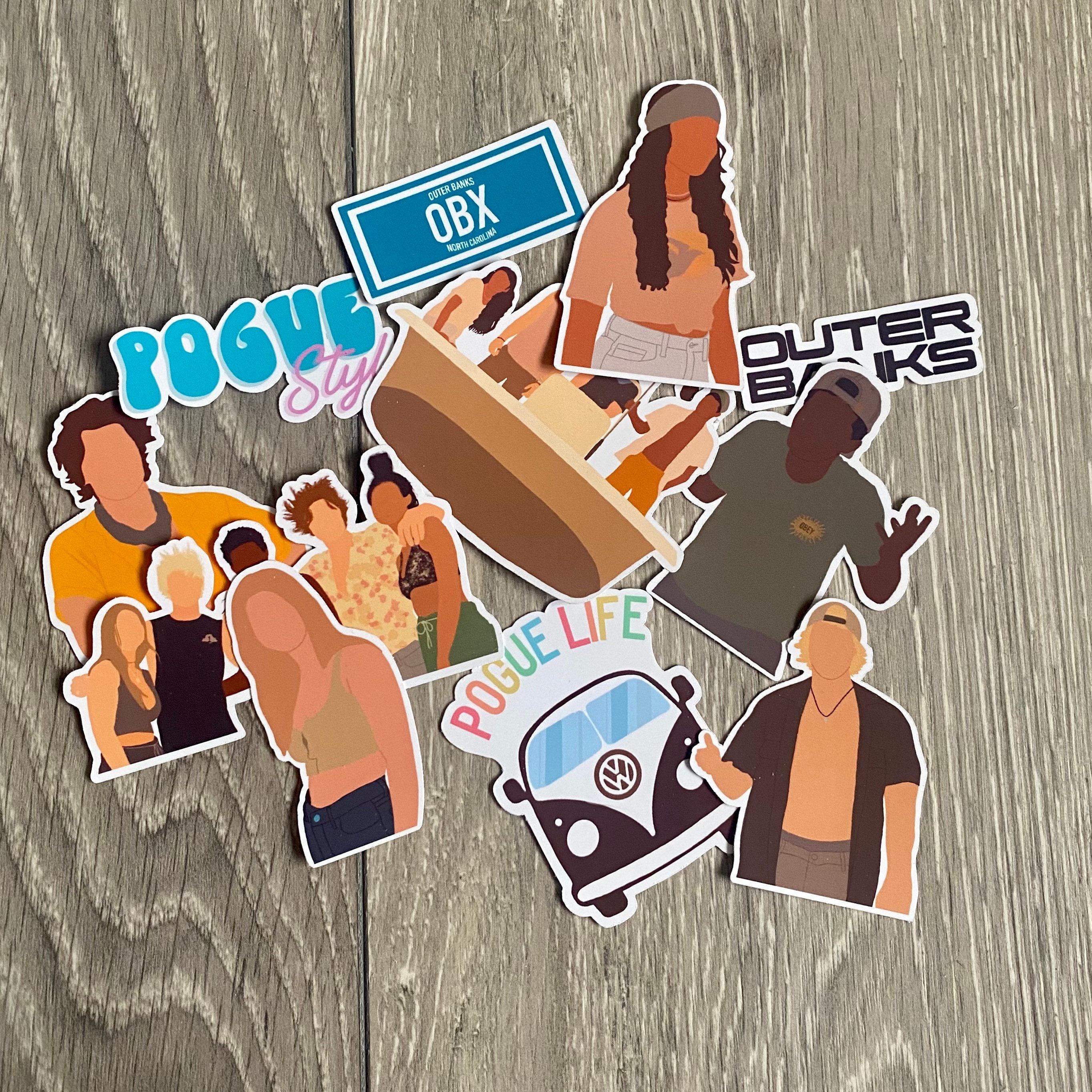Outer Banks Sticker Pack Etsy UK