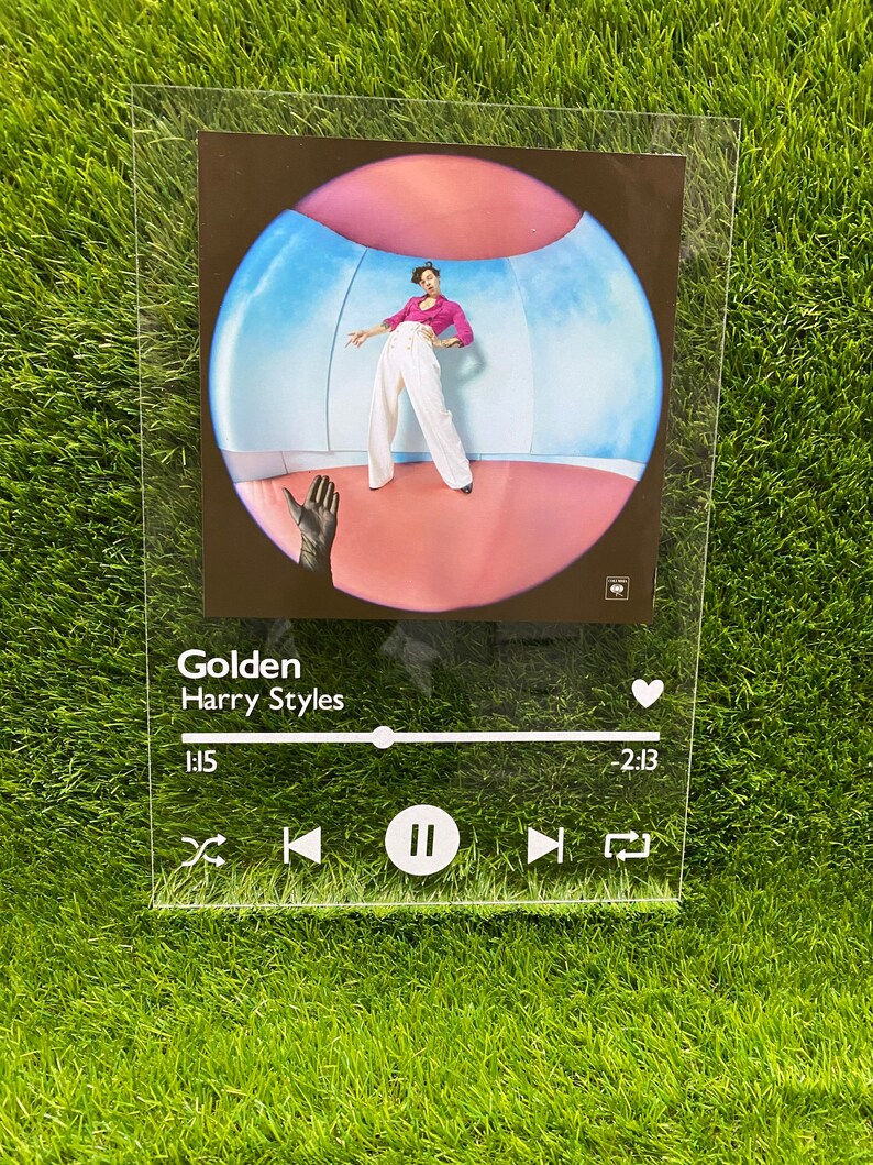 Personalised Spotify Glass Art Etsy