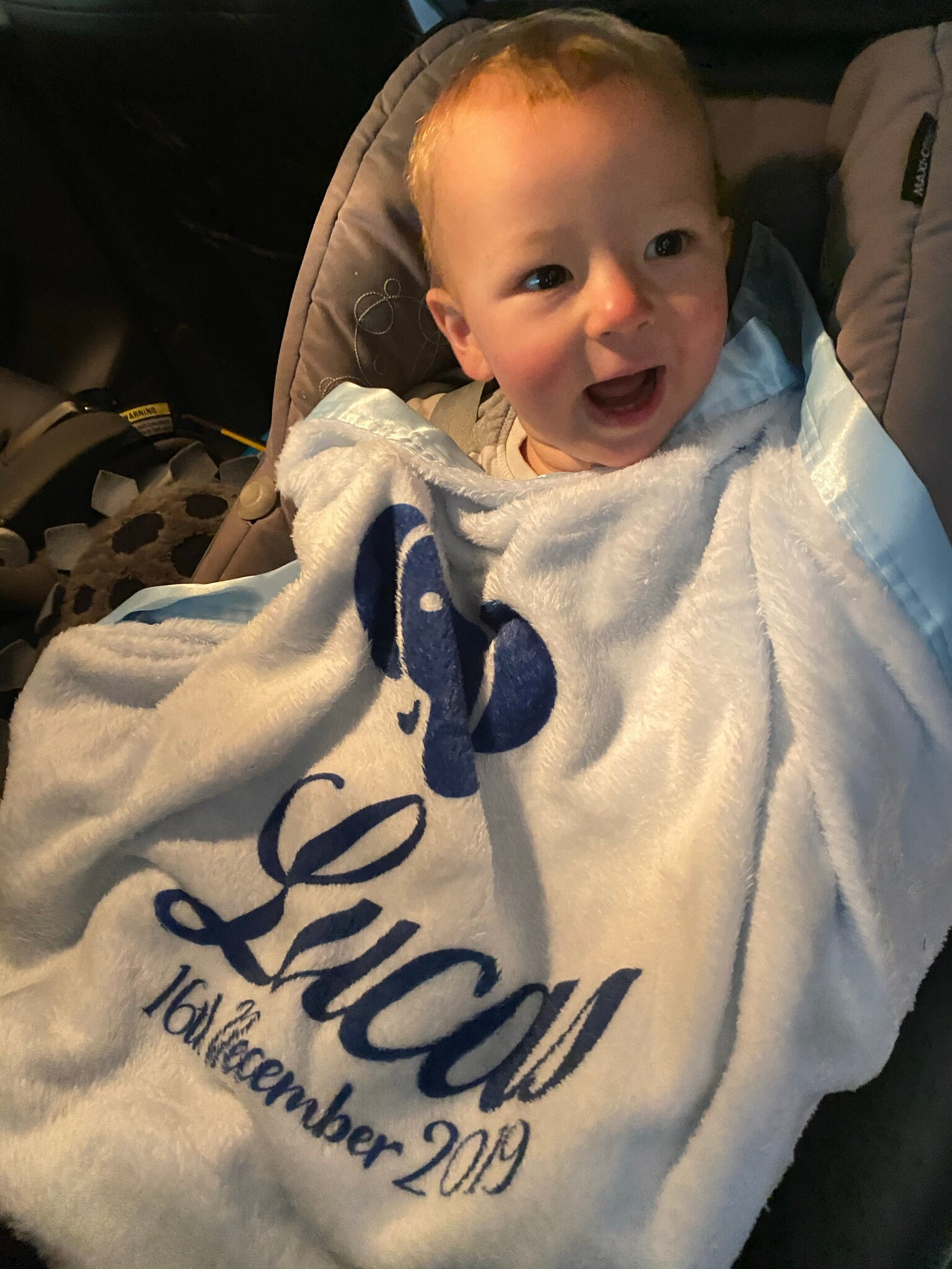 Personalised Soft Baby Blanket Baby Boy Girl Newborn Swaddle Etsy