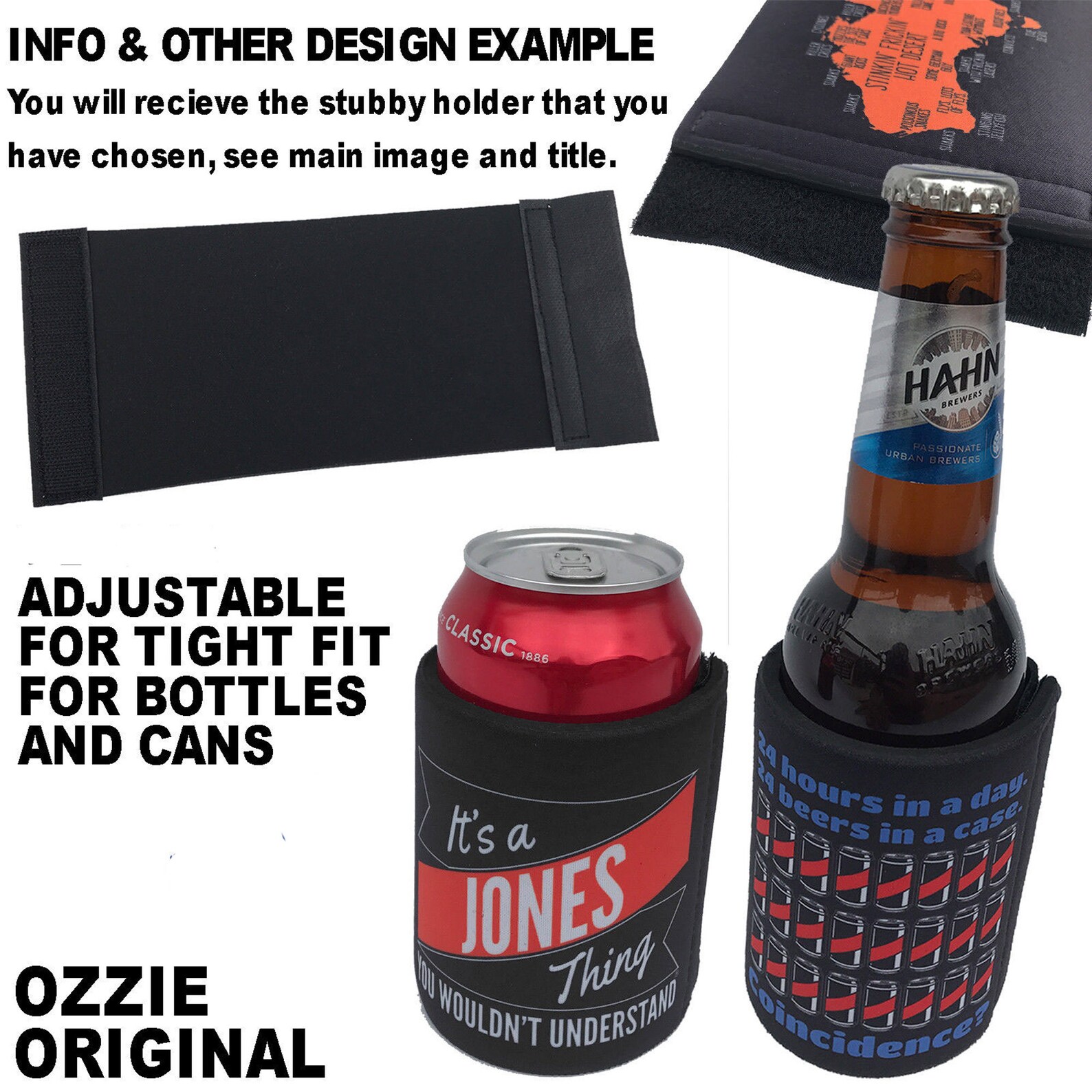 Personalised Custom Stubby Holder Wedding Gift Birthday Bucks Etsy