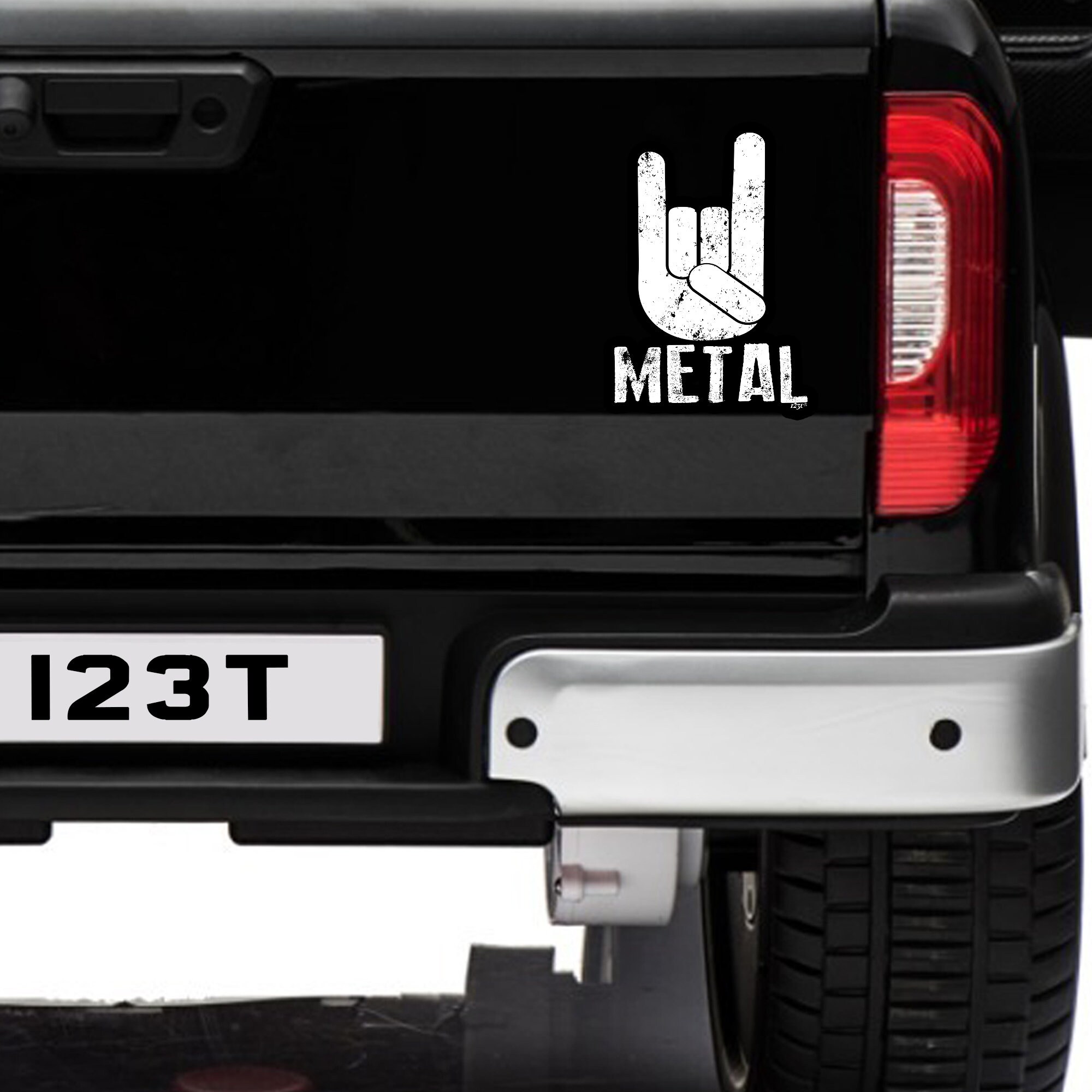 Novelty Car Sticker METAL Funny Decal Weatherproof Stickers Etsy