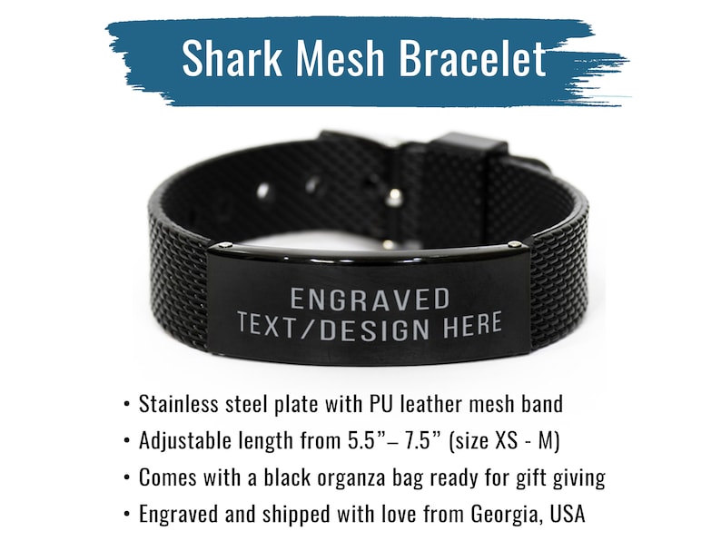 Personalized Bible Verse Bracelet Custom Engraved Scripture Bracelet Black Bracelet Gift for Him Men Christian image 3