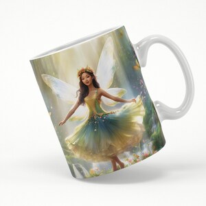 Charming Fairy Design Mug - Perfect for Hot Drinks