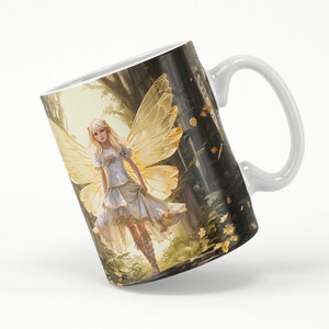 11 oz Enchanted Fairy Print Mug - Magical Beverage Experience