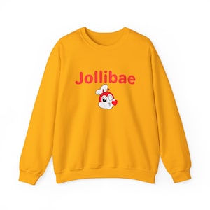 Jollibee Jollibae Cute Filipino Food Inspired Unisex Heavy Blend Crewneck Sweatshirt
