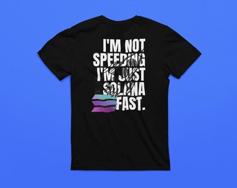 Camiseta Solana Crypto: Camiseta unisex «Soy Solana Fast»