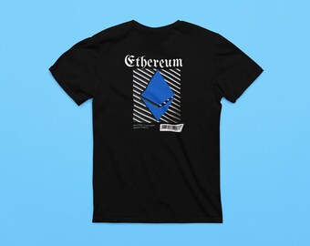 Camiseta de Ethereum Crypto: Camiseta unisex ETH Moon