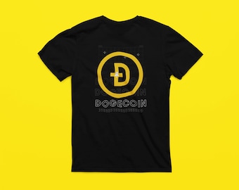 Camisa Dogecoin Colors / Dogecoin Crypto Camiseta / DOGE Cryptocurrency camiseta unisex