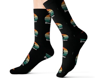 Calcetines con vibración Bitcoin: estilo blockchain criptográfico