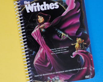 DVD Notebook The Witches Upcycled Vintage Movie Case Journal