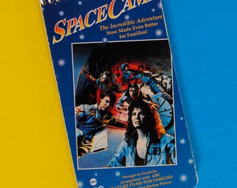 Space Camp VHS Box Notebook Upcycled Vintage Movie Video Box Notepad