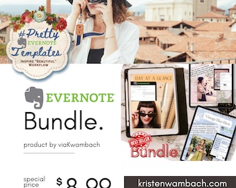 Evernote Best Seller Bundle of Digital Daily Planners