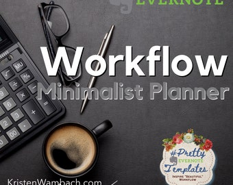 Evernote Workflow Design Minimalist Planner