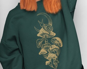 vintage mushroom sweater