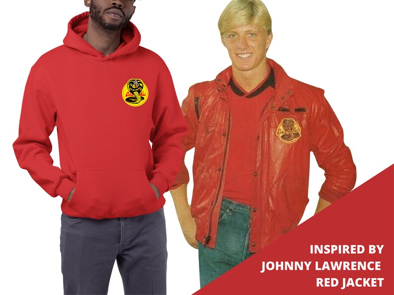 Cobra kai hoodie cobra kai sweatshirt cobra kai strike | Etsy