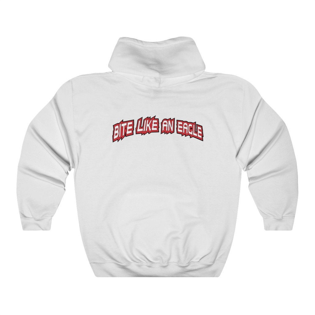 eagle fang moletom com capuz