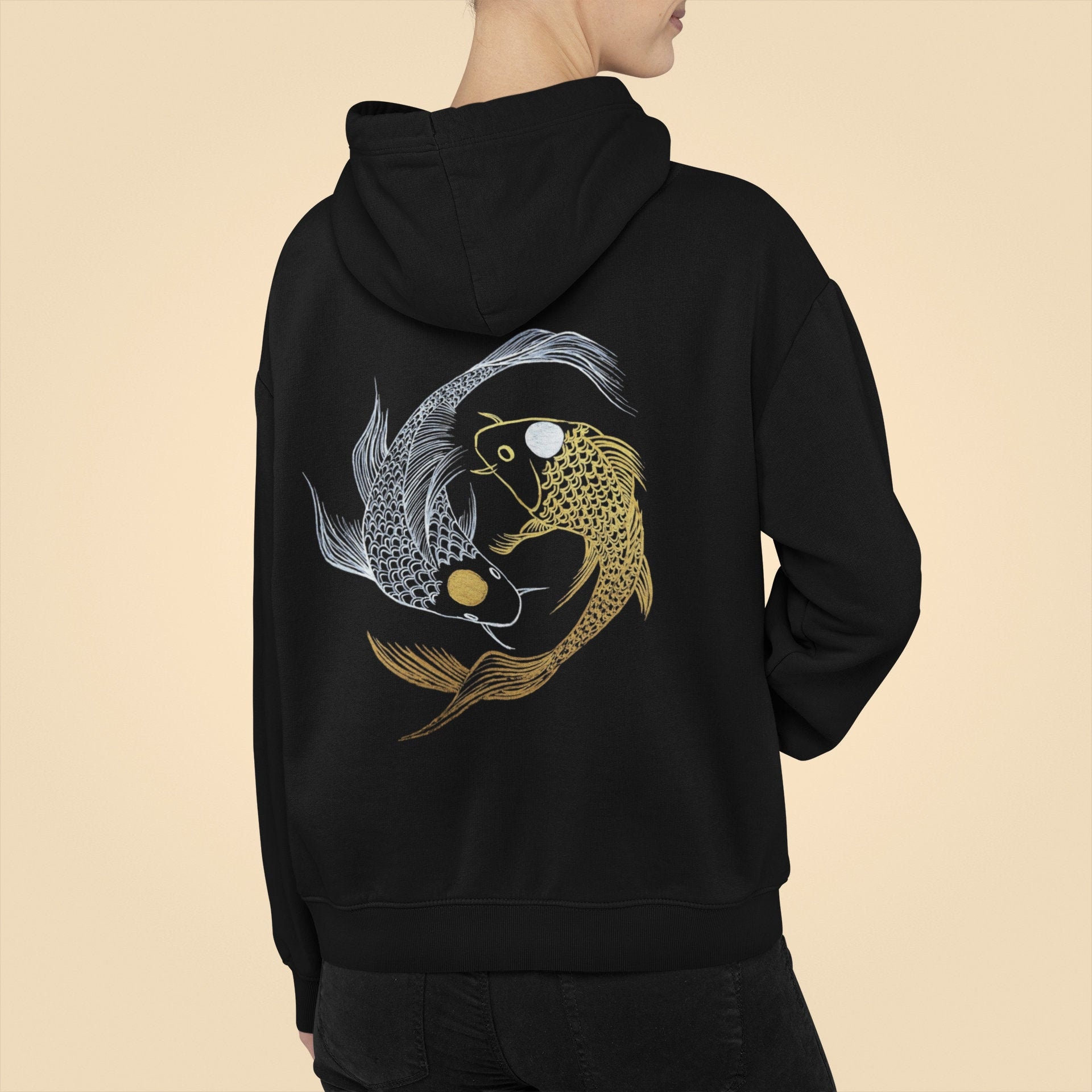 Japanese Koi Fish Hoodie Aesthetic 