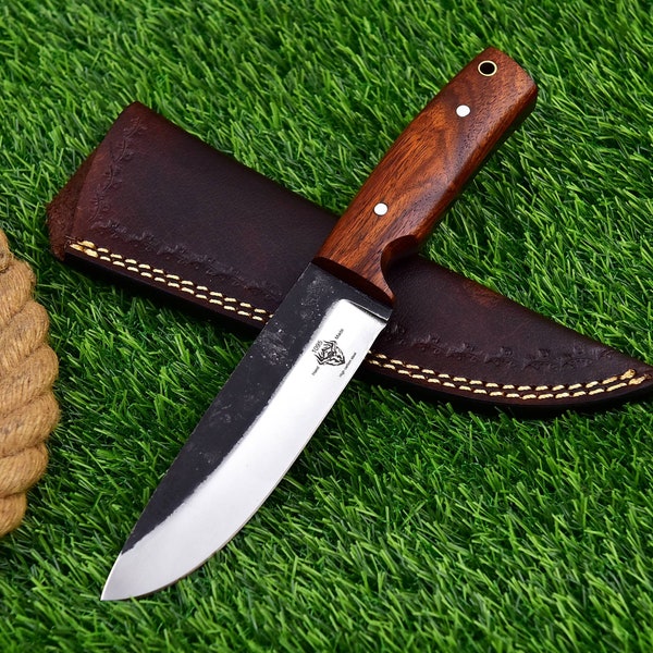 Custom Handmade 1095 High Carbon Steel Skinner Hunting Knife Amazing Gift
