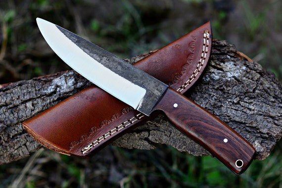 Custom Handmade 1095 High Carbon Steel Skinner Hunting Knife