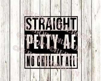 Straight Petty af SVG, PNG, JPEG
