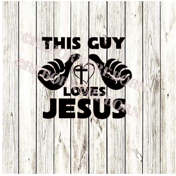 This Guy Loves Jesus Unisex T-Shirt SVG,PNG,JPEG