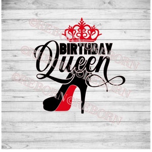Birthday Queen SVG, PNG, JPEG