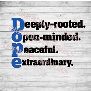 Be Dope Everyday SVG, PNG, JPEG