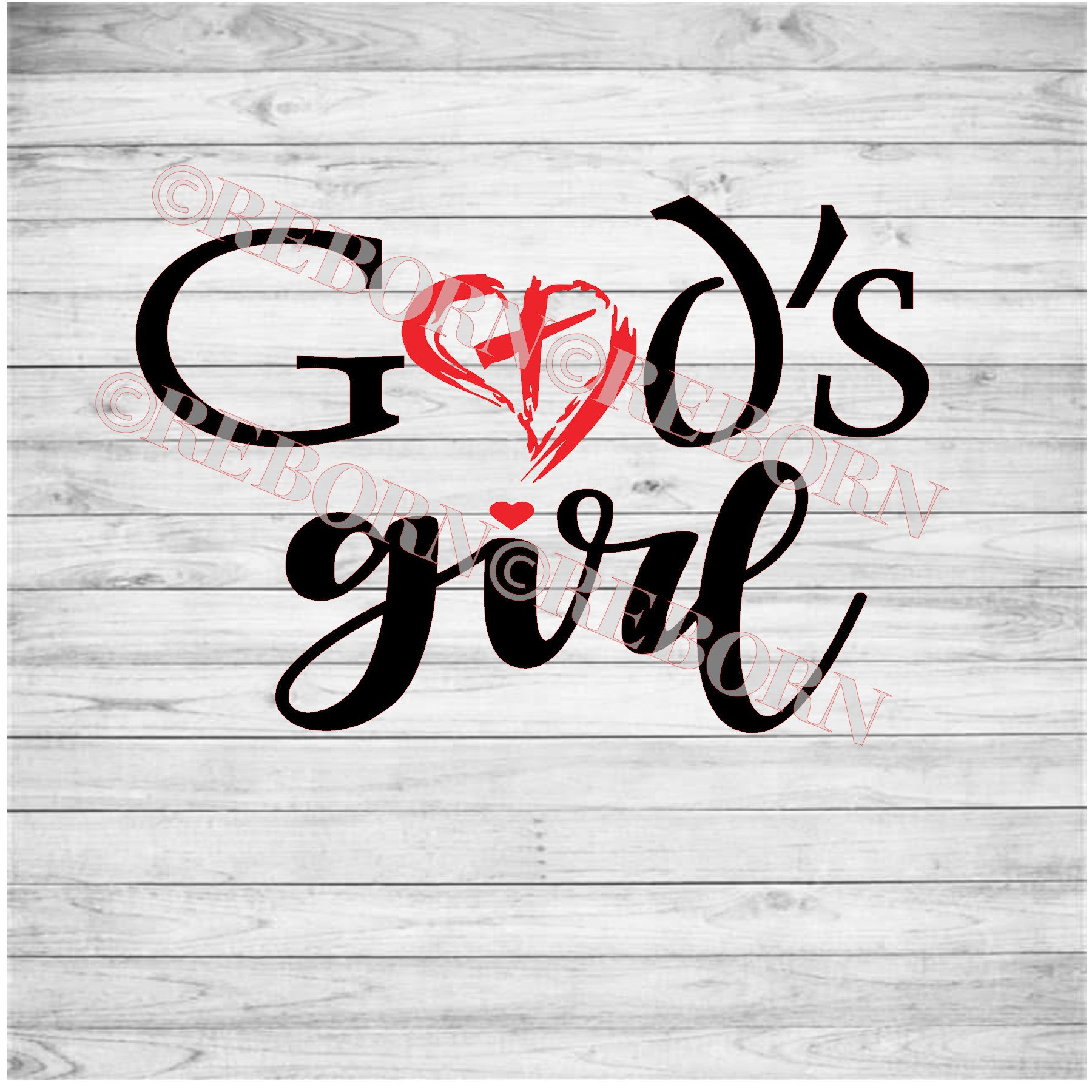 God's Girl SVG, PNG, JPEG