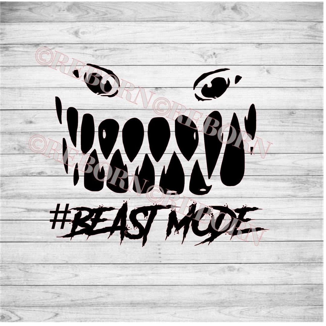 Beast Mode SVG, PNG, JPEG - Etsy