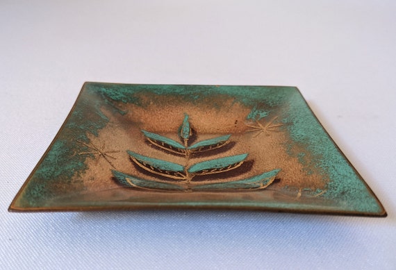 Mid Century Enamel Art on Copper Signed by Adare/… - image 7