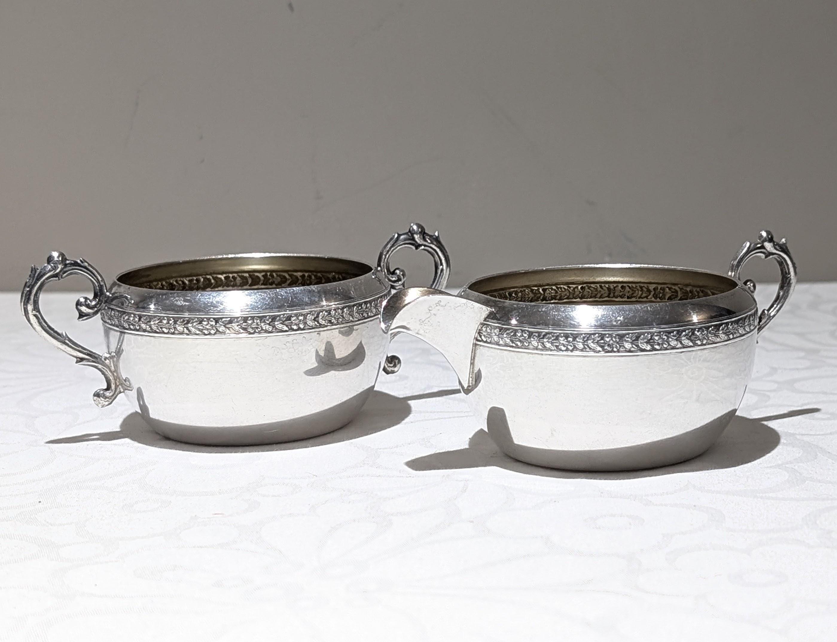 Wm Rogers Silver Tea Set - Etsy Canada