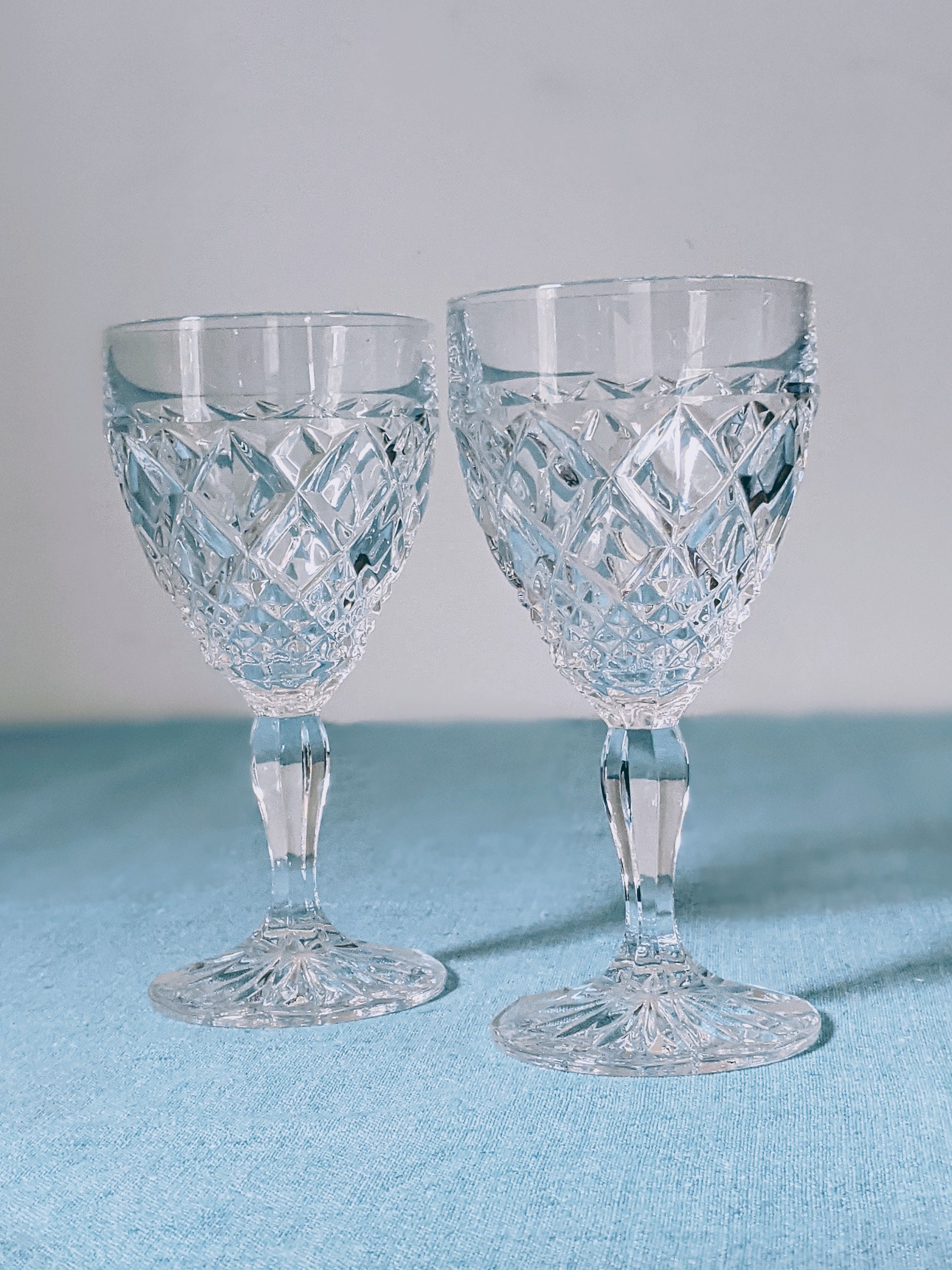 未使用】イギリスで購入 STUART CRYSTAL クリスタルグラス