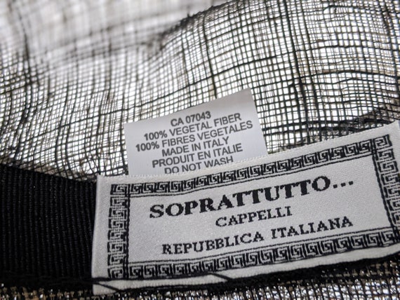 Vintage Soprattutto Cappelli Women's Fine Straw H… - image 10