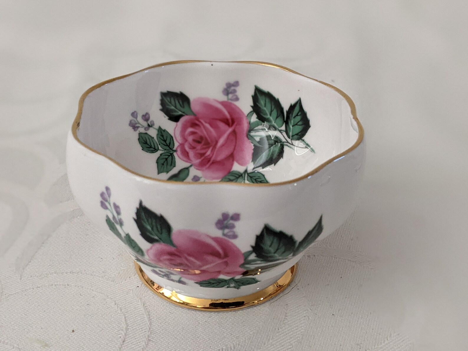 Small Vintage Roses Cream and Sugar Set by Queen Anne Bone Etsy