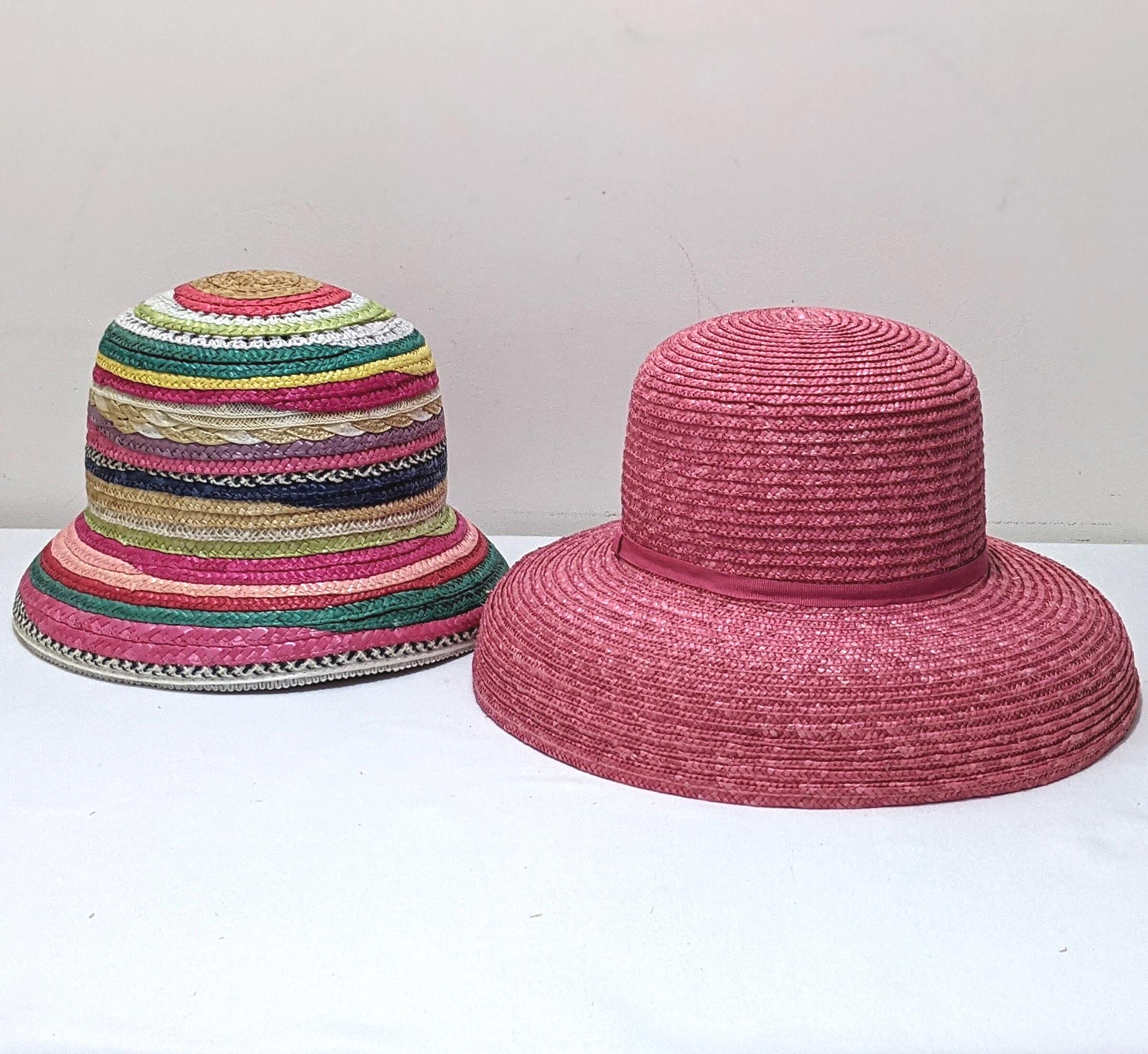 Vintage Solid Hot Pink Betmar New York Women