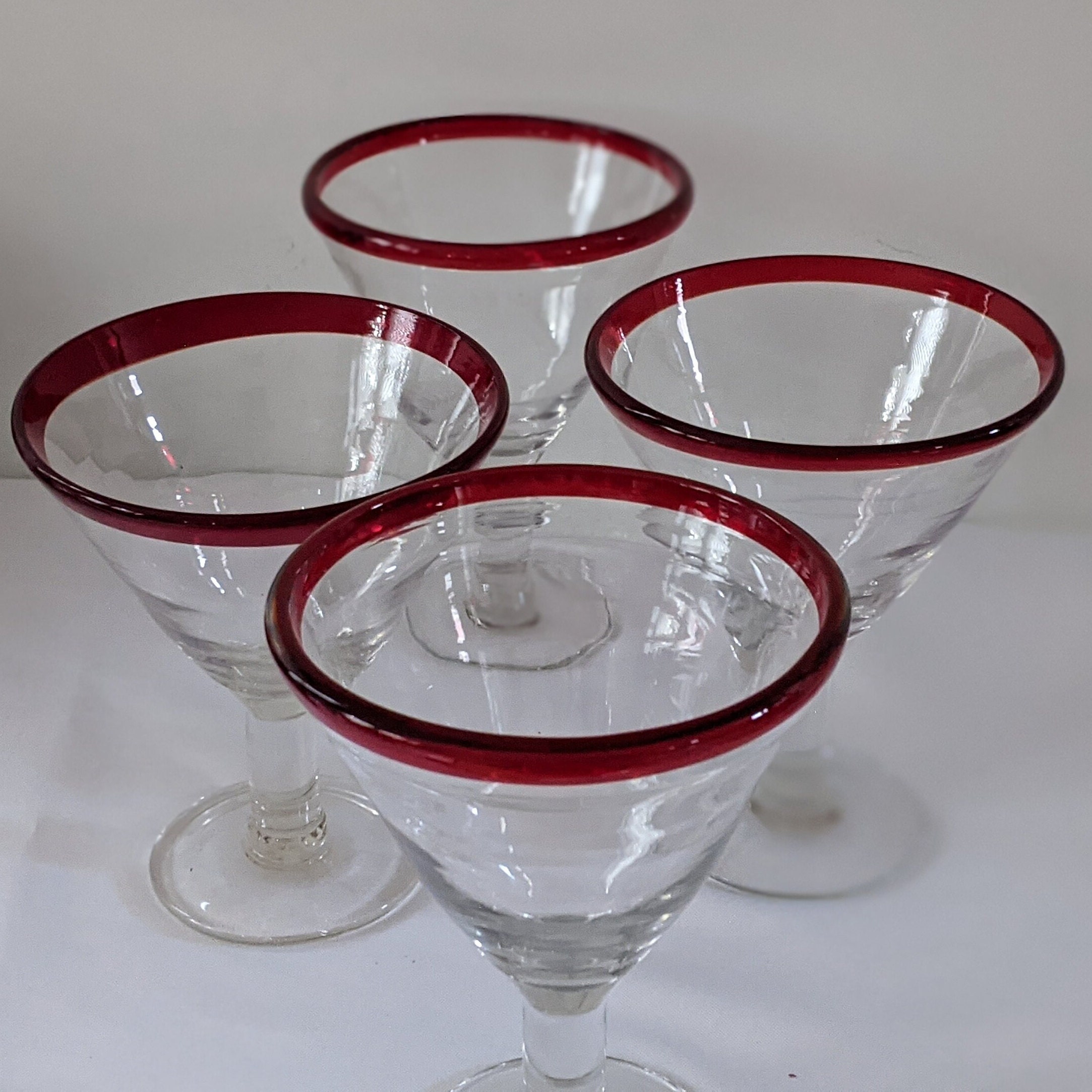 Hand Blown Large Martini Glasses for Sale in Jamestown, NC - OfferUp