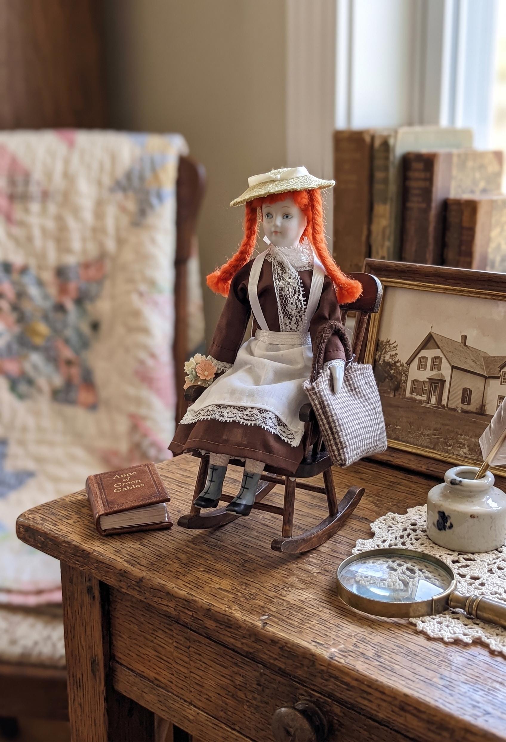 Anne Green Gables Doll Porcelain - Etsy