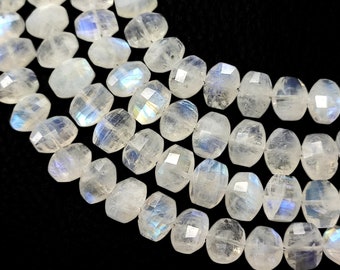 研磨されたガーデンクォーツ宝石：楕円形の風景内包物（18 x 49 MM