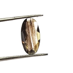 Scapolite Faceted Cutstone : Oval Shape, 7x14x3MM, 2.25Carat