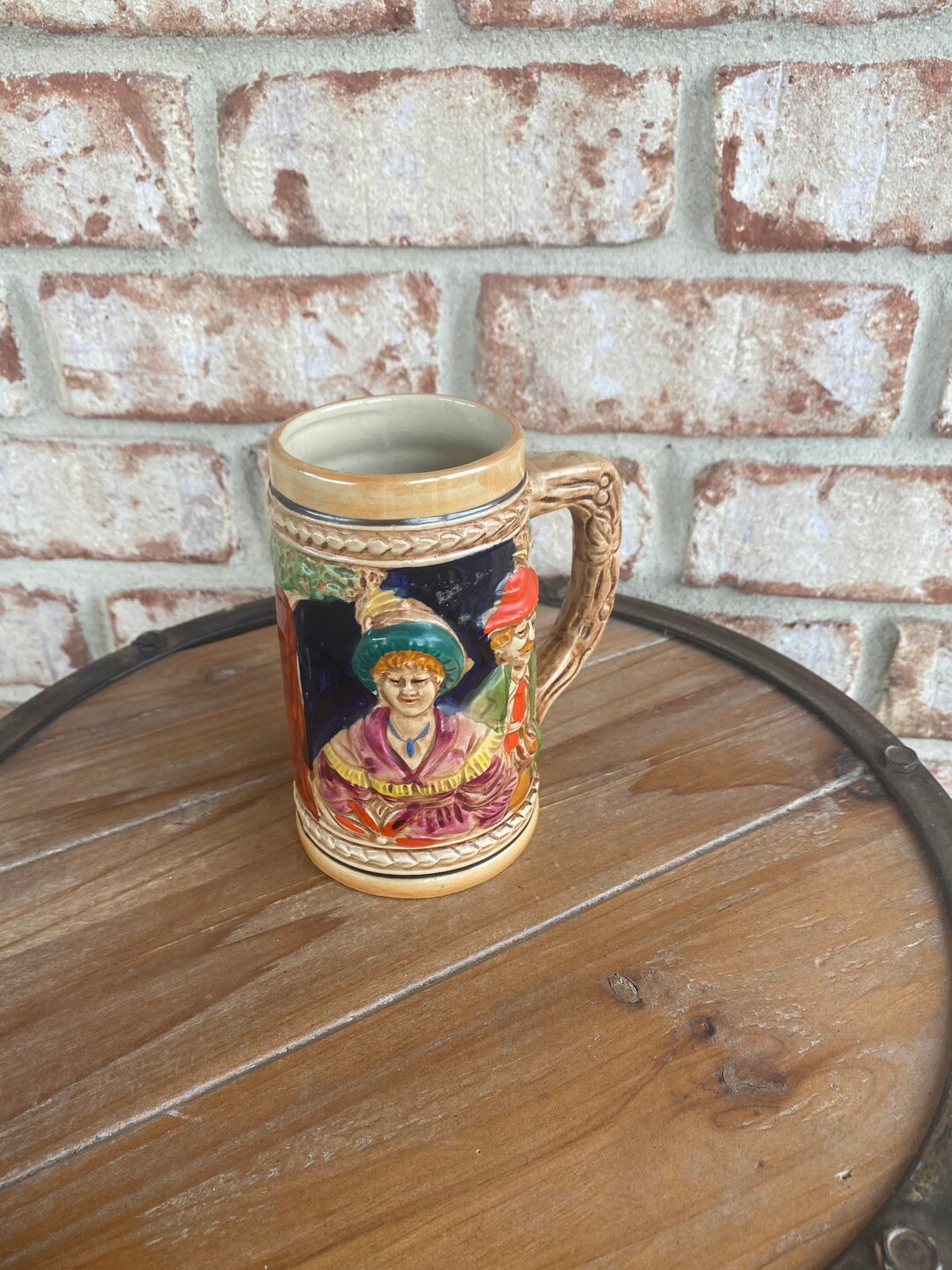 Vintage Japanese Beer Mug Etsy