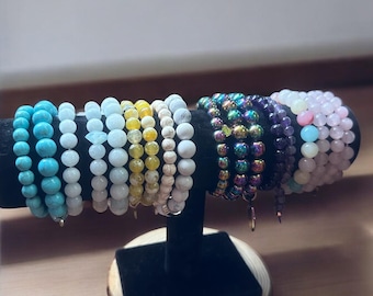 Pulseras de piedras preciosas