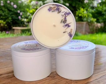 Velas en lata de 8 oz para escanear, jugar y encender