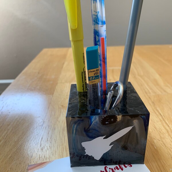 Airplane Pen Holder Etsy