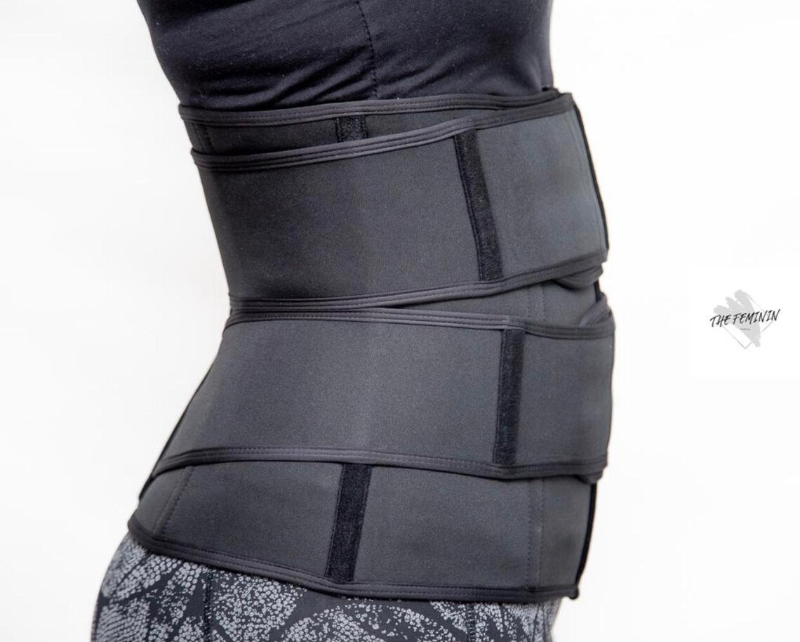 Double Strap Waist Trainer Adjustable Etsy