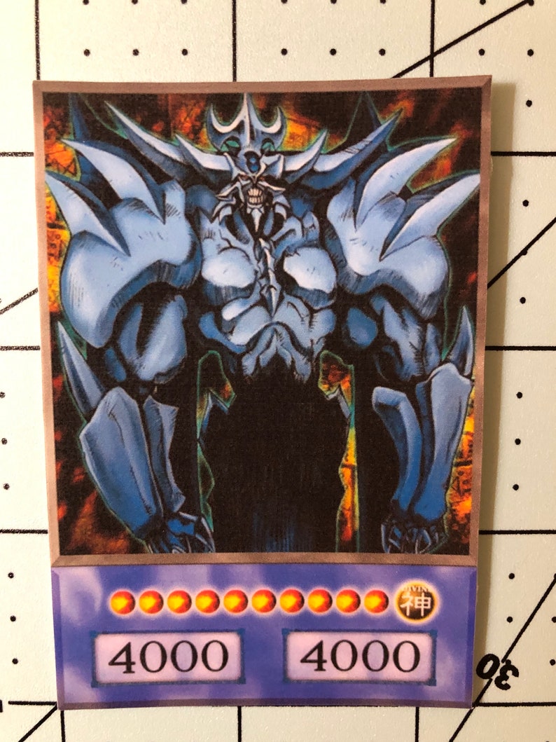 Obelisk der Peiniger Aufkleber Anime Stil Yu-Gi-Oh | Etsy