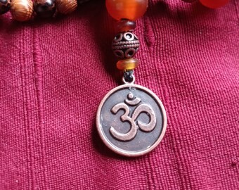 Copper Om Rosary