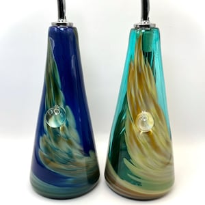 Handmade Glass Pour Bottle
