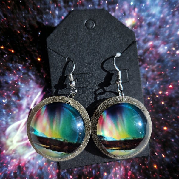 Earrings, Northern Lights