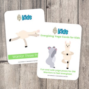 Yoga Poses Cards for Kids: Fun & Safe Poses (PDF Download)